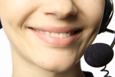 le sourire s'entend au téléphone